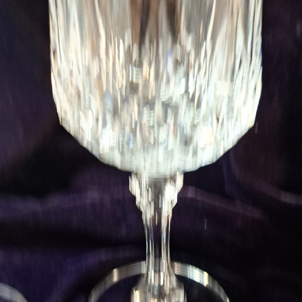 Elegant Crystal Pair Wine Glass Set of 2